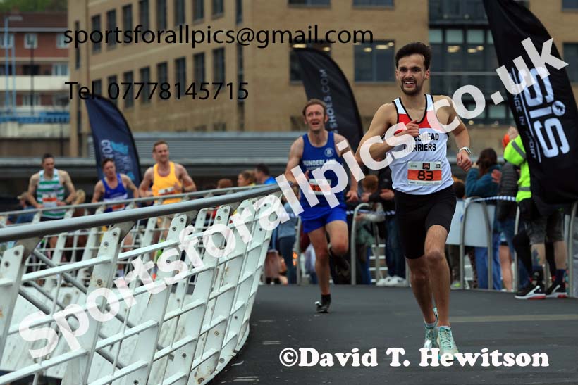 The 2025 Quayside 5k, Newcastle-Gateshead, Wednesday, April 23rd. Photo: David T. Hewitson/Sports for All Pics